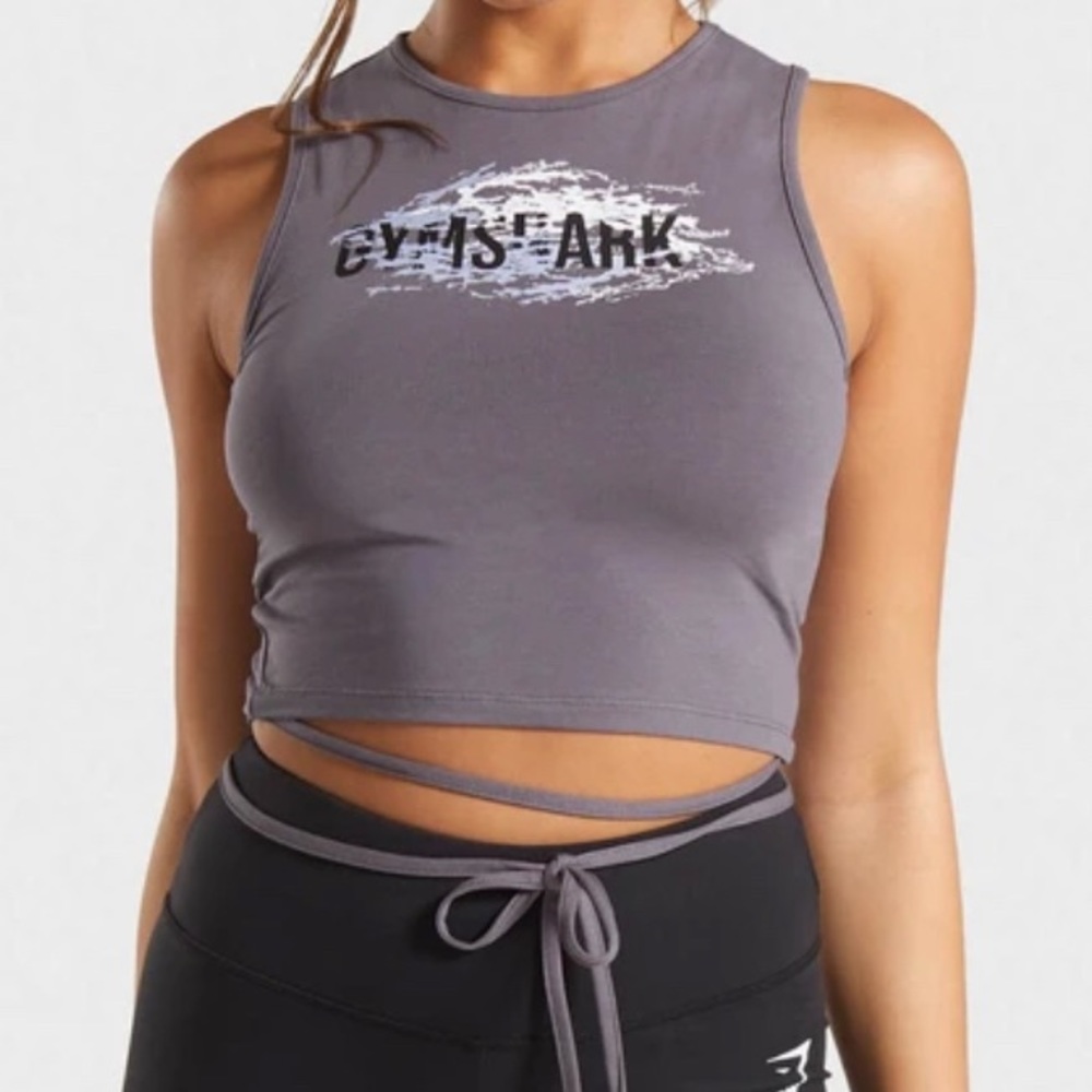 Gymshark Ribbon Crop Top